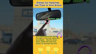 Hidden Car Features Use Them to Save Money lifelessons lifestyle drivesafe china [upl. by Rozella]