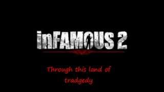 FADE AWAY  The Black Heart Procession  InFamous 2 ost  lyrics [upl. by Gerome]