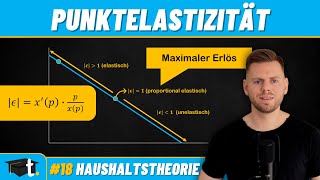 Preiselastizität der Nachfrage in 4 Minuten berechnen amp verstehen Punktelastizität [upl. by Odnomor]