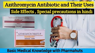 Azithromycin 250 mg  Azithromycin 500 mg tablet uses side effects dose  Azee 500  Azethral [upl. by Yeleek]