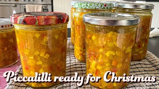 How to make Piccalilli ready for Christmas [upl. by Snider47]