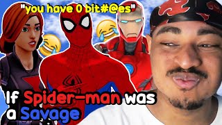 If Spiderman was a Savage Reaction [upl. by Tartaglia717]