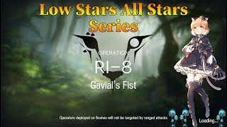 Arknights RI8 Guide Low Stars All Stars [upl. by Nebra]