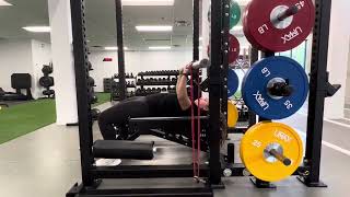 BB Bench Press accommodating resistance [upl. by Enaxor]