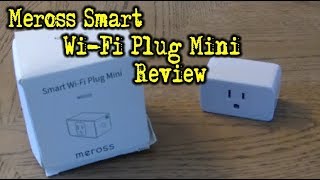 Meross Smart WiFi Plug Mini Review [upl. by Alethea]