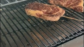 Traeger Pellet Grills Ironwood 885 Bundle Review Recipe Pro review Traeger 885  smoked ribeye stea [upl. by Htyderem]