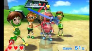 Wii Sports Resort Swords Play Showdown Stage 2 35 Combo Streak [upl. by Wilone]