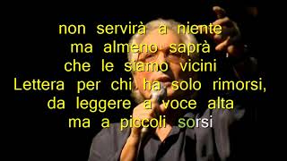 Lettera da lontano  Enzo Jannacci  base karaoke [upl. by Letsirc]