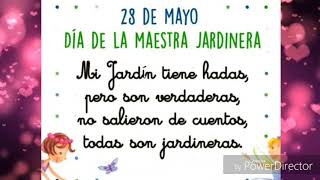 quot Día de la maestra jardinera quot [upl. by Enywad]