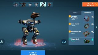 Composite Hades Subduer Morana  War Robots Gameplay WR [upl. by Asirram]