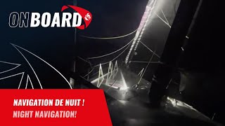 Des images de nuit à bord de lIMOCA de Louis Duc  Vendée Globe 2024 [upl. by Ahsasal]