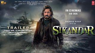 SIKANDAR  Official Trailer  Salman Khan  Deepika Padukone  AR MURUGADOSS  Sajid nadiadwala [upl. by Eirameinna]