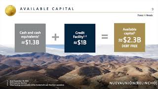 Franco Nevada FNV Q3 2024 Earnings Presentation [upl. by Blane]