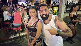 Crazy Nightlife Scene in Phuket Thailand 🇹🇭 Bangla Road Patong Beach [upl. by Sesilu]