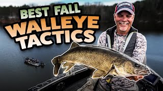 Fall Walleye Fishing  Lures and Techniques [upl. by Etienne]