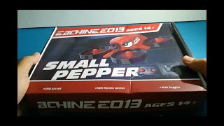 Unboxing Eachine E013 Small Pepper FPV Racing drone for beginner and first flight Fast and spicy [upl. by Sale]