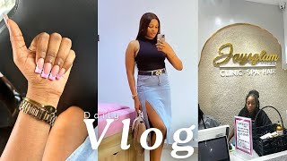 VLOG RANTS  NAIL APPOINTMENT  LAGOS SPA OPENING [upl. by Cuhp]