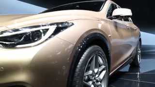 The Infiniti Q30 IAA Reveal [upl. by Suired]