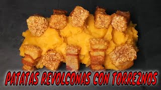 💢💢PATATAS REVOLCONAS CON TORREZNOS💢💢RECETAS TRADICIONALES DE COCINA ESPAÑOLA💢💢 [upl. by Eico]