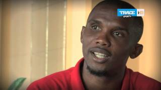 Samuel Etoo Interview [upl. by Allerym35]