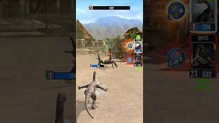 LEVEL 1 PLATEOSAURUS vs ALACRANiX BOSS Common Revenge Statement Jurassic World Alive Isla Event [upl. by Perron]