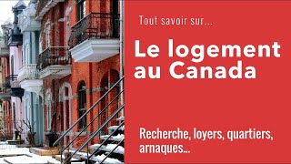 LES DIFFERENTS TYPES DAPPARTEMENTS AU CANADA ET LEURS PRIX [upl. by Seroka]