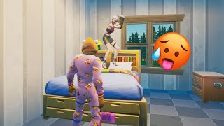 Fortnite Roleplay THE SUS BABYSITTER WENT VERY SUS A Fortnite Short Film [upl. by Cresida]