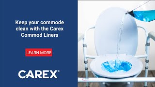 Carex Commode Liners Product Video [upl. by Bain]