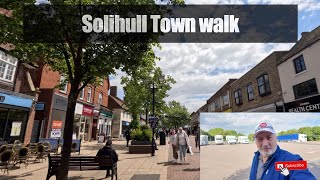 Solihull Town Walk [upl. by Jordans]