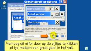 venstergrootte aanpassen Windows XPflv [upl. by Gunning772]