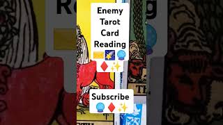 ✉️🌠🔮♦️✨ दुश्मन Enemy Tarot Card Reading tarot tarotreading enemyreading [upl. by Llevram]