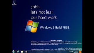 Taking a look at Windows 8 Build 7888 [upl. by Lirva22]