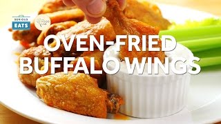 The Best OvenFried Buffalo Wings [upl. by Nyledam]