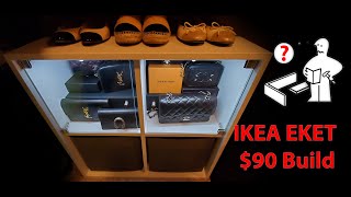 IKEA EKET Cabinet 4 compartments Unboxing amp Setup [upl. by Padraig]