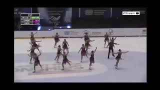 2024 Hevelius Cup Haydenettes Free Skate [upl. by Heddy]