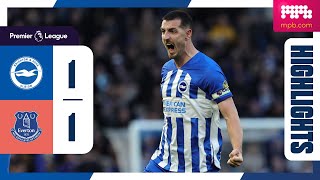 PL Highlights Brighton 1 Everton 1 [upl. by Cindra308]