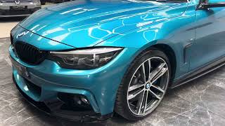 2018 BMW 440i GRAN COUPE SNAPPER ROCKS BLUE [upl. by Nedyaj]