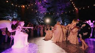 Our Wedding Weekend Surprise Bridesmaids Dance [upl. by Arzed]