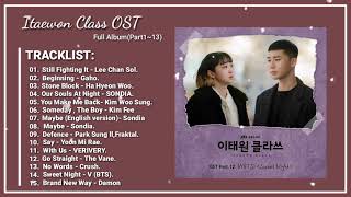 OST Itaewon Class Full album Part113  이태원 클라쓰 OST [upl. by Hallie]