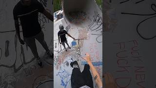 Scooter Jump Challenge 🤯🛴Roman Dellapena shorts professional gopro scooter stunt challenge [upl. by Euseibbob]