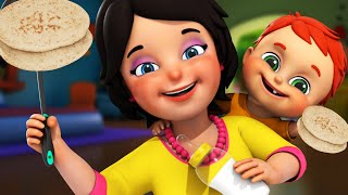 Mummy Ki Roti Gol Gol Rhyme and Much More  Hindi Rhymes for Children  Jugnu Kids [upl. by Byrd]