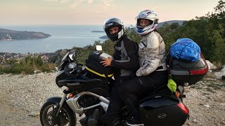 Montenegro e Croazia in moto  Kawasaki Versys 650 [upl. by Enymsaj846]