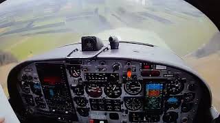 SIAI Marchetti  Approach amp Landing [upl. by Amice]