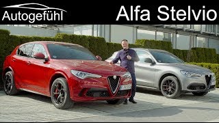 Alfa Stelvio FULL REVIEW 2019 BTech  Autogefühl [upl. by Sherilyn585]