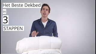 Het beste dekbed in 3 stappen [upl. by Lerej]