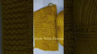 design crochet handmadeknitting shortsviral sweaterdesign shortfilm embroidery diy [upl. by Akihc]