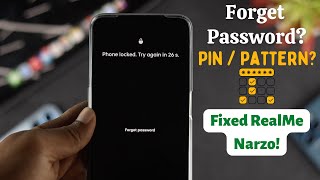 How to Unlock Password Realme Device Screen Lock Forgotten Password [upl. by Pouncey281]