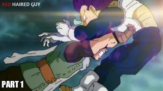 Ultra Ego Vegeta Vs Granolah  Part 1  Fan Animation DBS Manga Flipaclip Animation [upl. by Jangro]