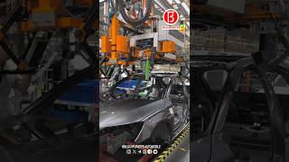 How are skylights assembled Explore the car manufacturing factory and see the car sunroof [upl. by Noivert]