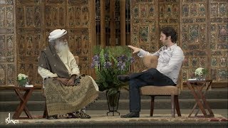 Neuro Scientist David Eagle man with Sadhguru [upl. by Hayman8]